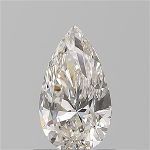 Picture of Natural Diamond 0.90 Carats, Pear with  Cut, I Color, VS1 Clarity and Certified by GIA