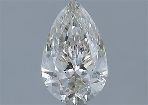 Picture of Natural Diamond 0.90 Carats, Pear with  Cut, J Color, VS2 Clarity and Certified by GIA