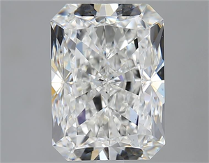 Foto Diamante Natural 3.02 quilates, Radiante , Color G, claridad SI1 y certificado GIA de