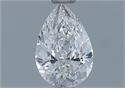 Natural Diamond 0.80 Carats, Pear with  Cut, G Color, VVS1 Clarity and Certified by GIA