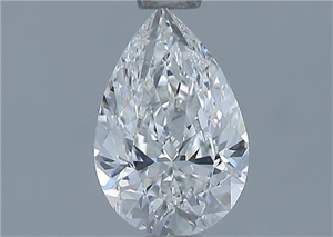 Picture of Natural Diamond 0.80 Carats, Pear with  Cut, G Color, VVS1 Clarity and Certified by GIA