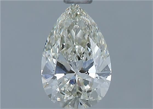 Picture of Natural Diamond 0.76 Carats, Pear with  Cut, J Color, VVS1 Clarity and Certified by GIA
