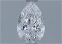 Diamante Natural 0.71 quilates, De pera , Color D, claridad VS2 y certificado GIA
