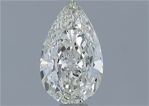 Foto Diamante Natural 0.51 quilates, De pera , Color K, claridad VVS1 y certificado GIA de