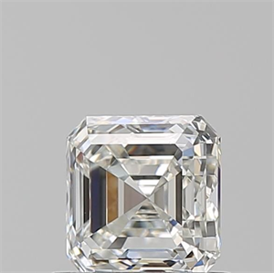 Foto Diamante Natural 0.90 quilates, Asscher , Color H, claridad VVS1 y certificado GIA de