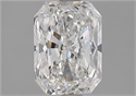 Natural Diamond 2.00 Carats, Radiant with  Cut, E Color, SI1 Clarity and Certified by GIA