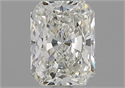 Natural Diamond 1.52 Carats, Radiant with  Cut, H Color, SI1 Clarity and Certified by GIA