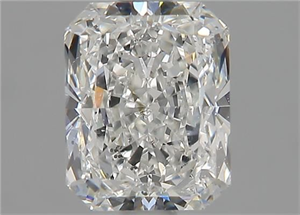 Picture of Natural Diamond 1.52 Carats, Radiant with  Cut, G Color, SI2 Clarity and Certified by GIA