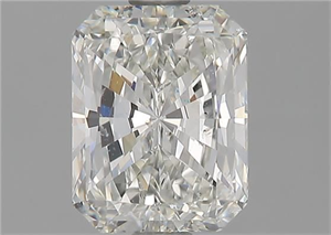 Picture of Natural Diamond 1.52 Carats, Radiant with  Cut, H Color, SI2 Clarity and Certified by GIA