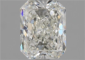 Picture of Natural Diamond 1.60 Carats, Radiant with  Cut, I Color, VS1 Clarity and Certified by GIA