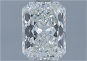 Natural Diamond 1.50 Carats, Radiant with  Cut, H Color, VS2 Clarity and Certified by GIA