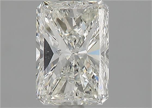Picture of Natural Diamond 1.51 Carats, Radiant with  Cut, H Color, SI1 Clarity and Certified by GIA