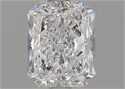 Natural Diamond 1.50 Carats, Radiant with  Cut, D Color, SI2 Clarity and Certified by GIA