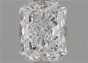 Picture of Natural Diamond 1.50 Carats, Radiant with  Cut, D Color, SI2 Clarity and Certified by GIA