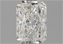 Natural Diamond 1.50 Carats, Radiant with  Cut, I Color, VVS2 Clarity and Certified by GIA