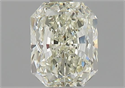 Natural Diamond 1.20 Carats, Radiant with  Cut, M Color, VS2 Clarity and Certified by GIA