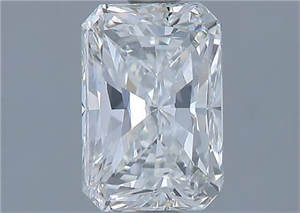 Picture of Natural Diamond 1.50 Carats, Radiant with  Cut, I Color, VS1 Clarity and Certified by GIA