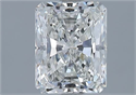 Natural Diamond 1.50 Carats, Radiant with  Cut, I Color, VVS1 Clarity and Certified by GIA