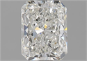 Natural Diamond 1.50 Carats, Radiant with  Cut, H Color, SI1 Clarity and Certified by GIA
