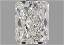 Natural Diamond 1.50 Carats, Radiant with  Cut, I Color, VVS1 Clarity and Certified by GIA