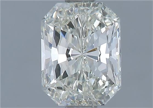 Picture of Natural Diamond 1.03 Carats, Radiant with  Cut, J Color, VVS1 Clarity and Certified by GIA