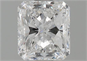 Natural Diamond 1.01 Carats, Radiant with  Cut, D Color, VS1 Clarity and Certified by GIA