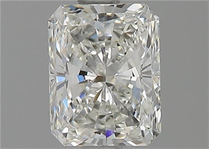 Picture of Natural Diamond 1.01 Carats, Radiant with  Cut, G Color, SI1 Clarity and Certified by GIA