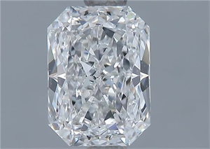 Picture of Natural Diamond 1.01 Carats, Radiant with  Cut, F Color, VS1 Clarity and Certified by GIA