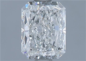 Picture of Natural Diamond 1.01 Carats, Radiant with  Cut, G Color, VS1 Clarity and Certified by GIA