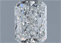 Natural Diamond 1.01 Carats, Radiant with  Cut, H Color, VVS1 Clarity and Certified by GIA