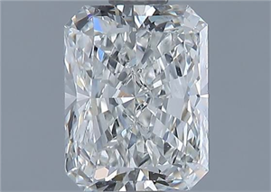 Picture of Natural Diamond 1.01 Carats, Radiant with  Cut, H Color, VVS1 Clarity and Certified by GIA
