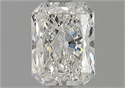 Natural Diamond 0.90 Carats, Radiant with  Cut, H Color, VS2 Clarity and Certified by GIA
