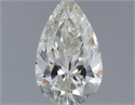 Natural Diamond 0.44 Carats, Pear with  Cut, H Color, VS2 Clarity and Certified by IGI