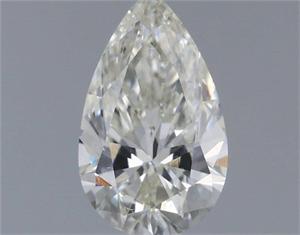 Picture of Natural Diamond 0.44 Carats, Pear with  Cut, H Color, VS2 Clarity and Certified by IGI