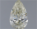 Natural Diamond 0.51 Carats, Pear with  Cut, J Color, VS2 Clarity and Certified by IGI