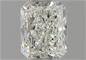 Natural Diamond 0.70 Carats, Radiant with  Cut, H Color, VVS1 Clarity and Certified by GIA