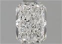 Natural Diamond 0.80 Carats, Radiant with  Cut, F Color, VS1 Clarity and Certified by GIA