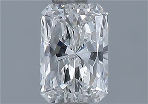Foto Diamante Natural 0.50 quilates, Radiante , Color F, claridad VVS1 y certificado GIA de