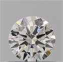 Natural Diamond 0.51 Carats, Round with Excellent Cut, I Color, VS2 Clarity and Certified by GIA