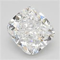 Natural Diamond 1.52 Carats, Cushion with  Cut, E Color, SI1 Clarity and Certified by GIA