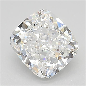 Foto Diamante Natural 1.52 quilates, Del cojín , Color E, claridad SI1 y certificado GIA de