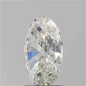 Picture of Natural Diamond 2.05 Carats, Oval with  Cut, I Color, SI1 Clarity and Certified by GIA