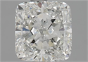 Natural Diamond 1.52 Carats, Cushion with  Cut, G Color, SI1 Clarity and Certified by GIA