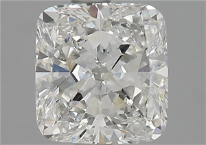 Picture of Natural Diamond 1.52 Carats, Cushion with  Cut, G Color, SI1 Clarity and Certified by GIA