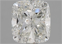 Natural Diamond 1.53 Carats, Cushion with  Cut, H Color, SI1 Clarity and Certified by GIA