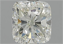 Natural Diamond 1.55 Carats, Cushion with  Cut, J Color, SI1 Clarity and Certified by GIA