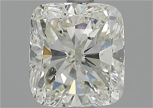 Picture of Natural Diamond 1.55 Carats, Cushion with  Cut, J Color, SI1 Clarity and Certified by GIA