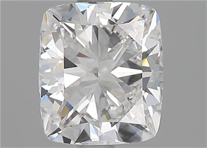 Foto Diamante Natural 1.55 quilates, Del cojín , Color F, claridad VS2 y certificado GIA de