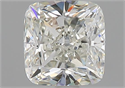 Natural Diamond 1.52 Carats, Cushion with  Cut, I Color, VS2 Clarity and Certified by GIA