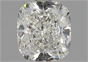 Natural Diamond 1.52 Carats, Cushion with  Cut, H Color, SI1 Clarity and Certified by GIA